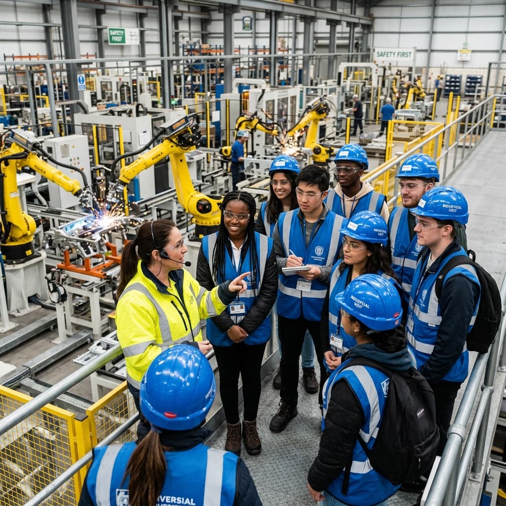 Industrial Visit Manufacturing Plant